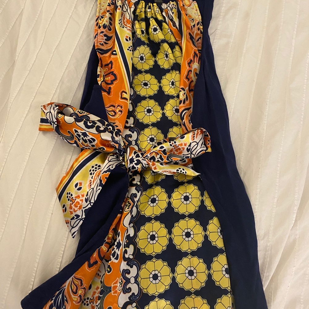 Silk tie up blouse